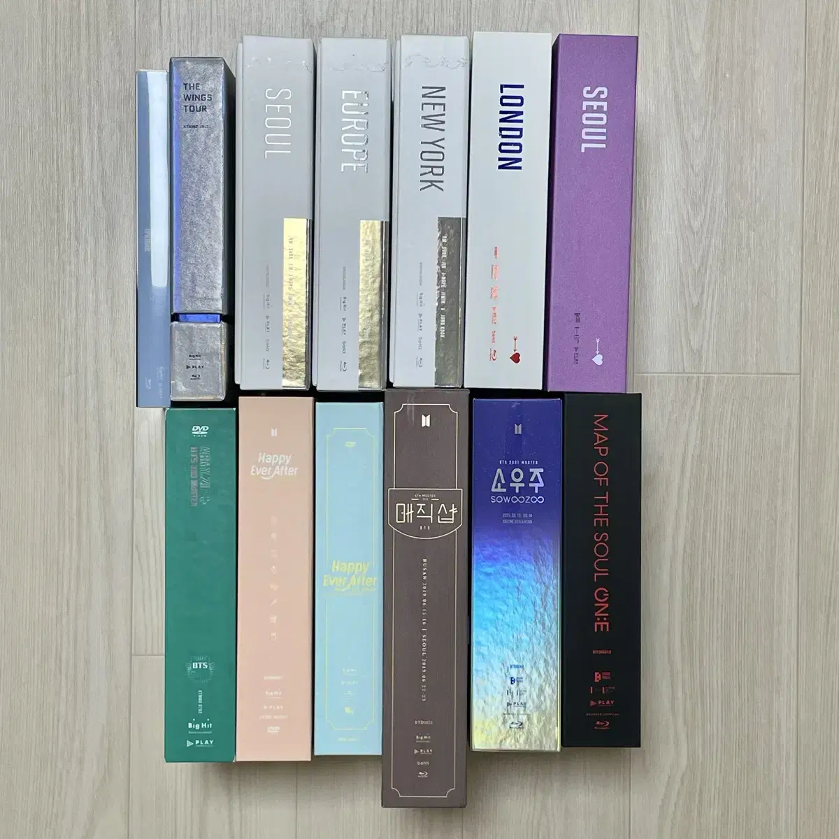 (일괄급처) 방탄소년단 블루레이 dvd 앨범 LP 역조공